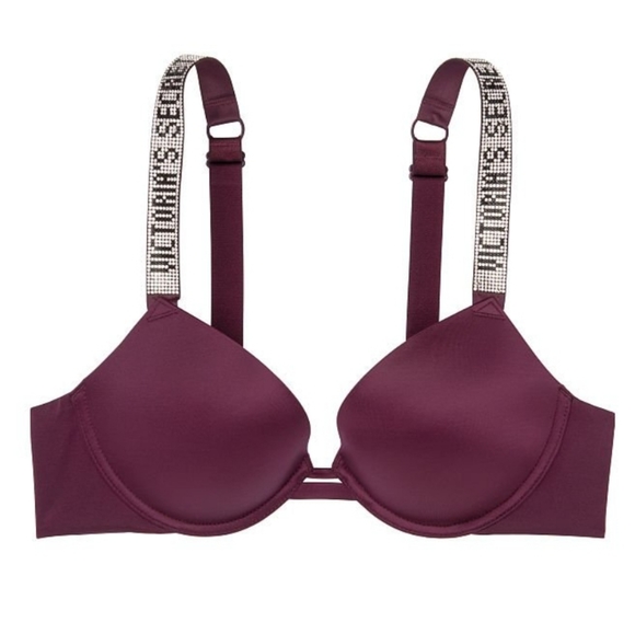 Victoria's Secret Shine Strap Brazilian Push-up Bra and Panty Set NWT - Picture 11 of 14